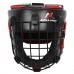 Malino Premium Cowhide Leather Head Guard with Grill 
