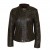 Malino Coco Ladies 100% Original Leather Jacket Black Slim Fit Biker Motorcycle