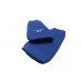 Malino Padded Elasticated Hosiery Shin Pad Blue