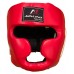 Malino Genuine Cowhide Leather Full Face Head Guard