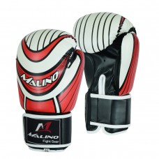 Boxing Gloves for Men White-Black-Red