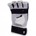 MMA Gloves Half Fingers Mix Martial Arts Gloves White-Black