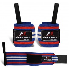 Professional Hand Wraps Boxing Tapes Blue-Red-White