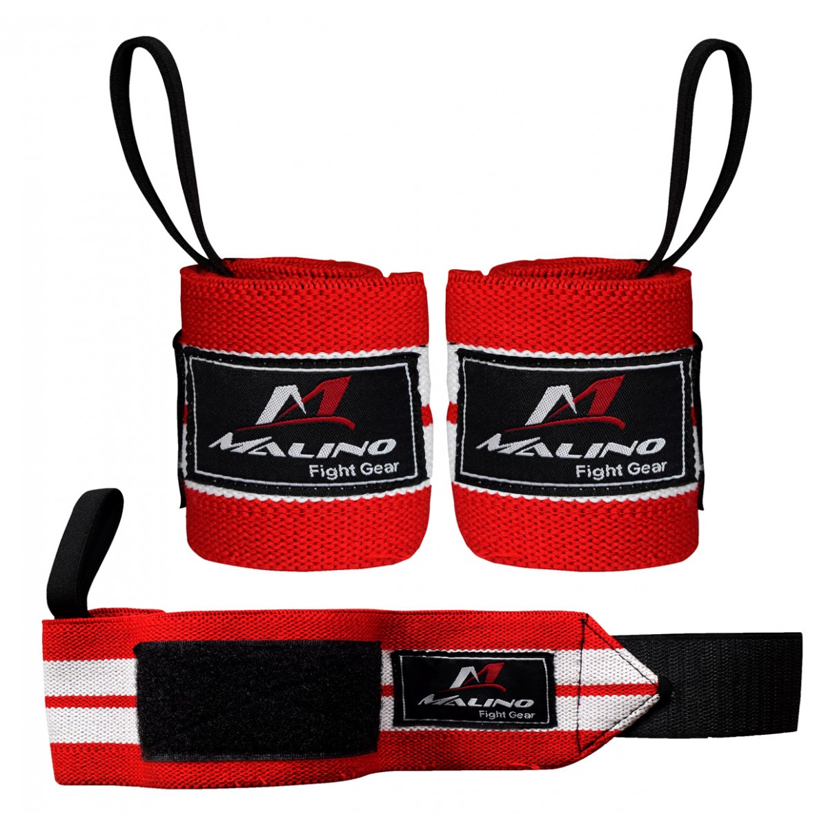Professional Hand Wraps Boxing Tapes Red-White