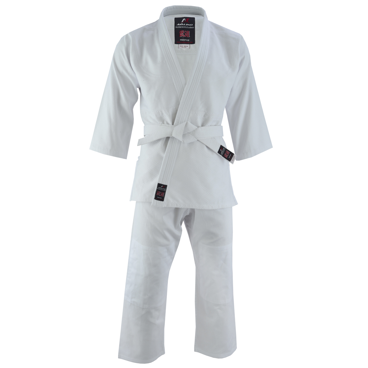 Malino Student Judo Gi Suit Kids Uniform Adult Men Sizes Poly-Cotton 450g White 