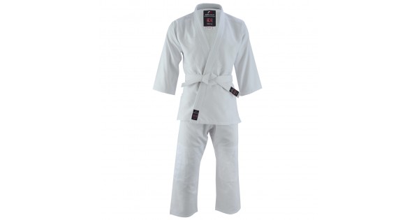 Malino Student Judo White Suit 450gsm Kids Adults 100% Cotton with Free Belt 