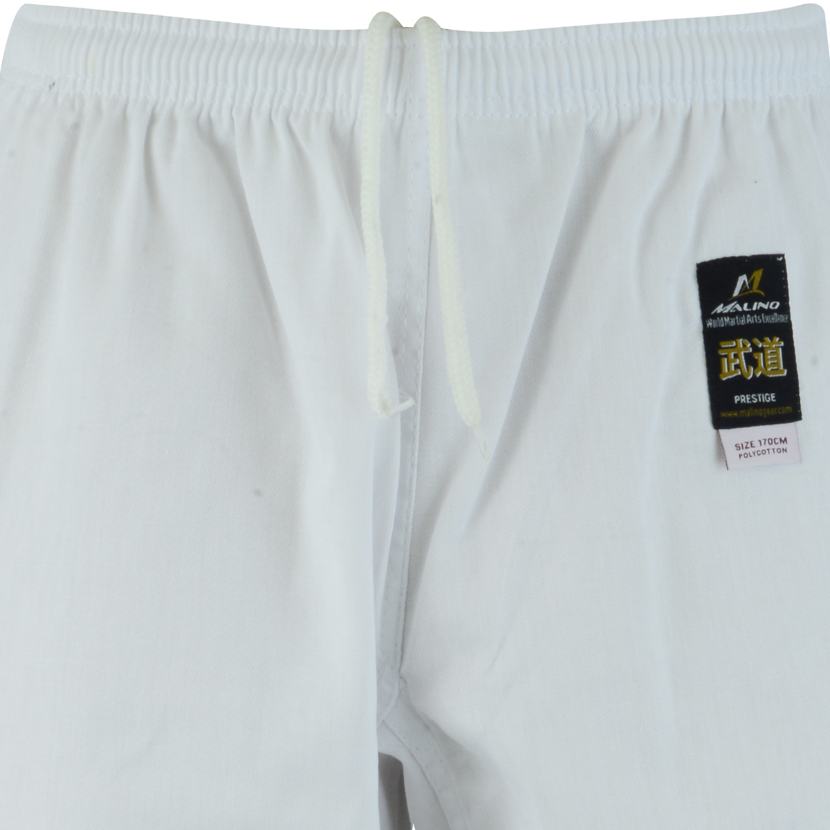Malino Student Judo Trousers White Kids Adults Lightweight Pants 100% Cotton 7oz 
