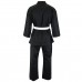 Malino 8oz Adult Black Karate Suit 100% Cotton