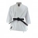 Malino Professional Kids Karate Suit White One side peach - 14oz