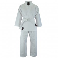 Malino Adult Student Karate Suit White - 7oz