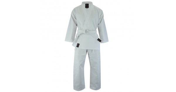 Malino Professional Karate Gi Suit Men Kids Uniform 14oz White One Side Brushed 