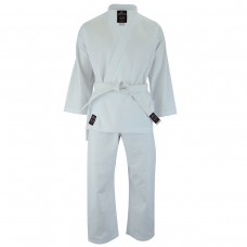 Middleweight Adult Student Karate Suit Cotton White - 8oz