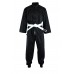 Malino Kids Kung Fu Suit Black Cotton 8oz