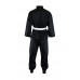 Malino Adult Kung Fu Suit Cotton Black/White - 8oz