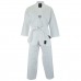Malino Adult V-Neck Taekwondo Suit White- 7oz
